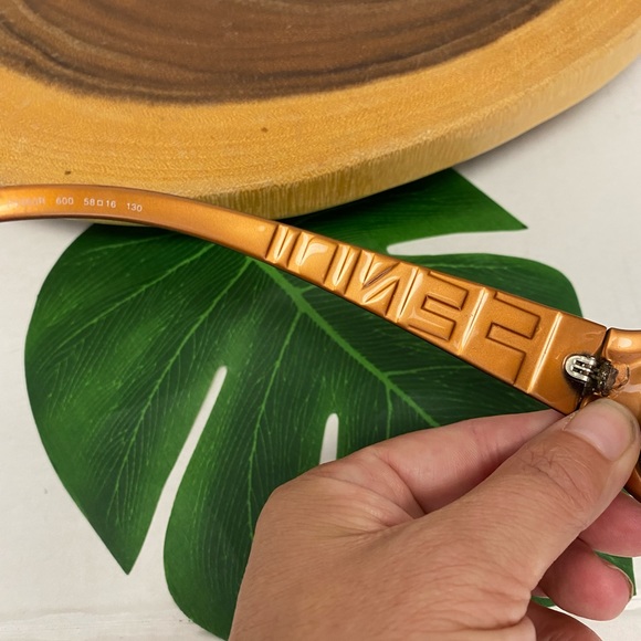 Fendi Sunglasses ๐ถ Zucca Crystal Accents - Picture 10 of 14